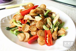 炒豆饼