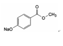 methyl parahydroxybenzoate 中文别名:尼泊金甲酯钠;羟苯甲酯钠