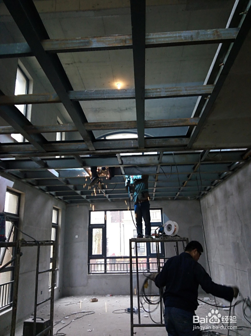 【室内改造】钢结构阁楼如何焊接搭建 二层夹层