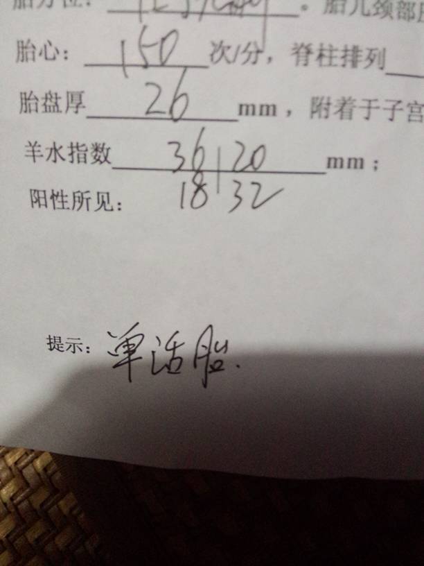 子宫底部后壁,成熟度好像那个代表3羊水指数看图这些都代表什么意思啊