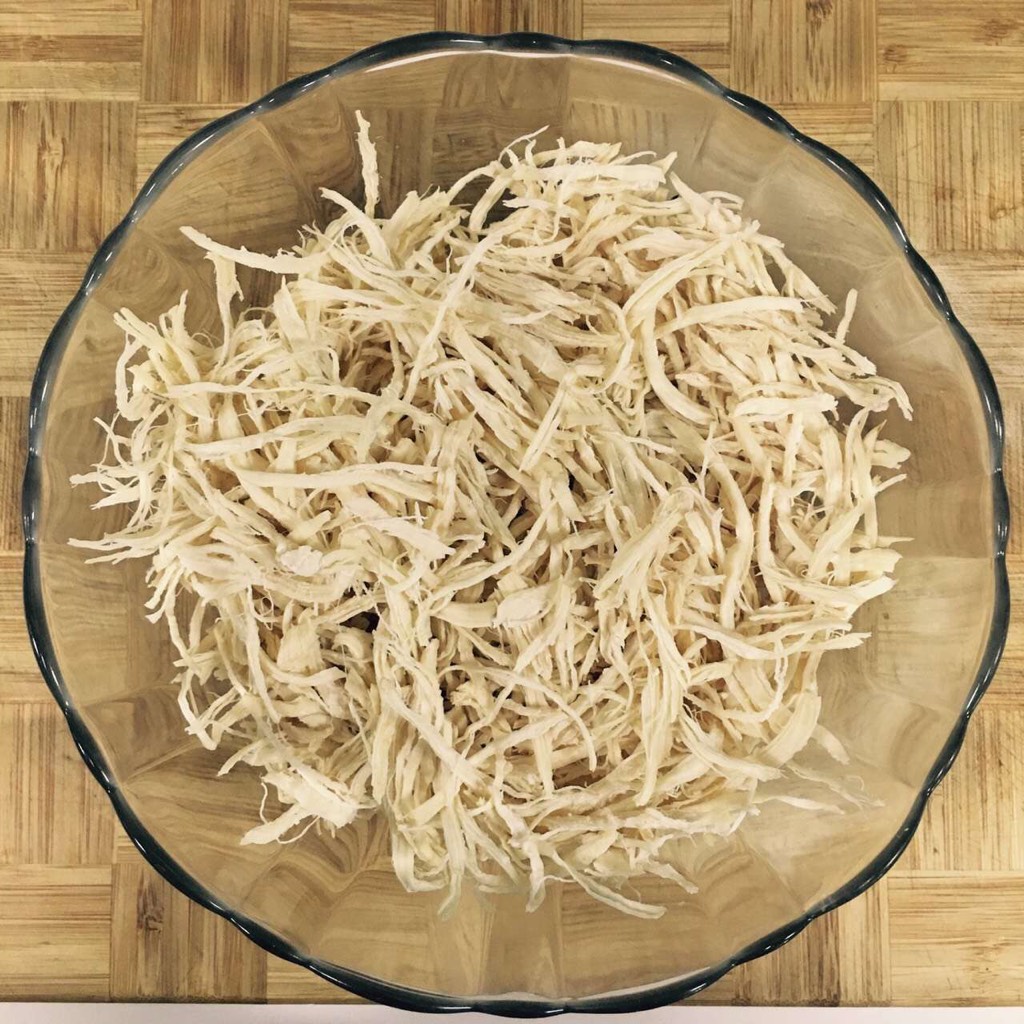 低脂高蛋白的鸡肉丝