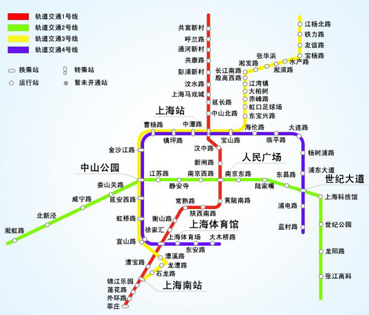 上海地铁8号线换9号线怎么最方便?