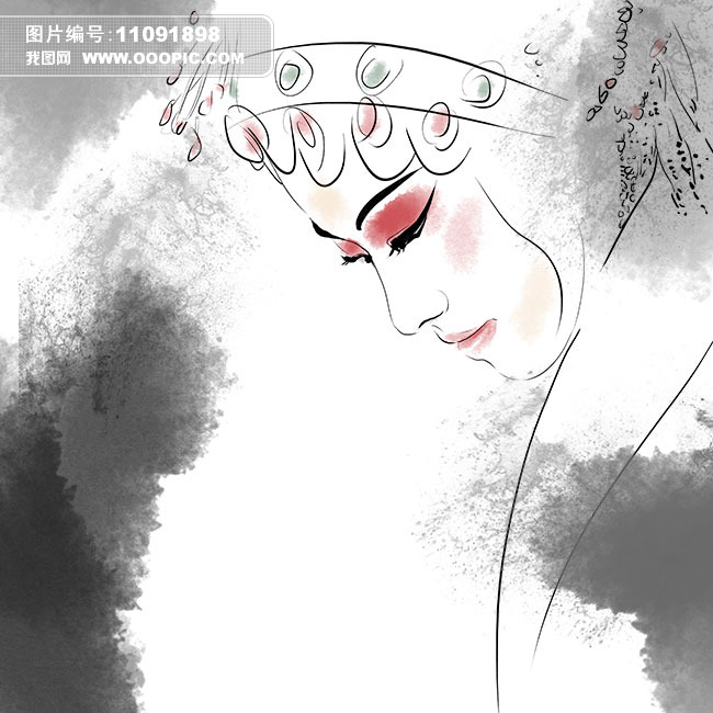 求大神推荐几张像这样半张脸的华丽图片 谢谢咯