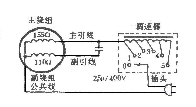 科本吊扇调速器什么接线