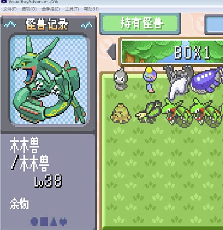 绿宝石493天柱碰木木