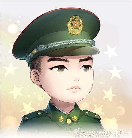 急需要这样的女兵头像谢谢哈