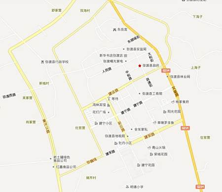 弥渡县地图