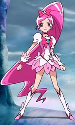 光之美少女heartcatch, 光之美少女第五代 第七季度 图中人物为花咲雷